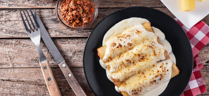 Canelons d'estil Català / Catalan Cannelloni