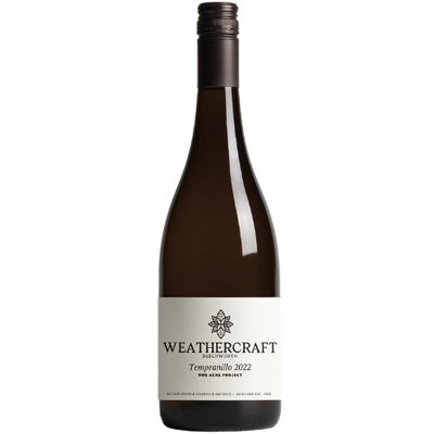 Weathercraft One Acre Project Tempranillo 2022 red wine bottle on a transparent background