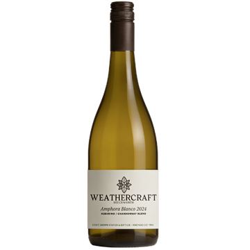 Weathercraft 2024 Amphora Blanco white wine bottle on a transparent background
