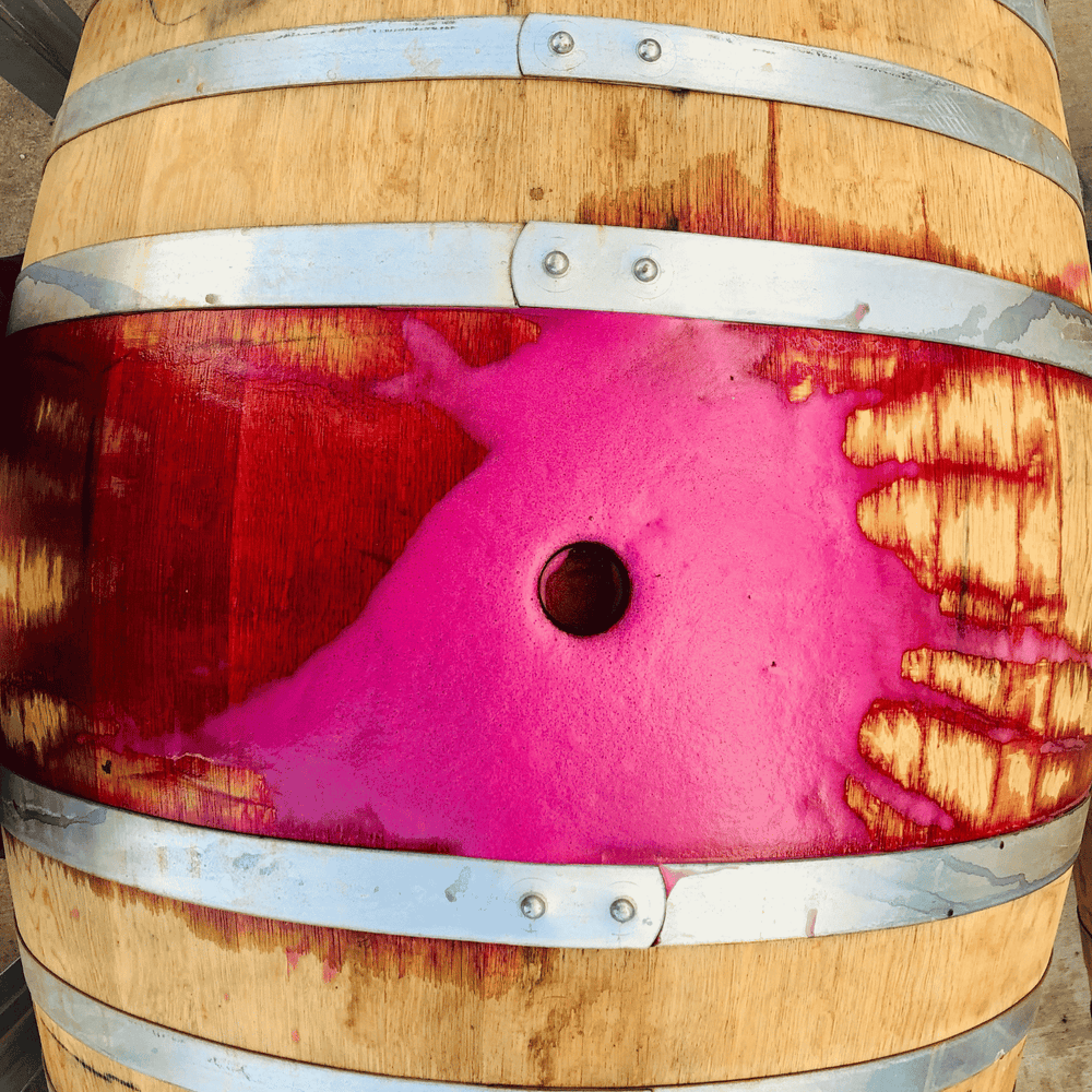 The glorious colour of tempranillo (Tinta del País)